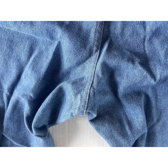 70s Vintage Levis With A Skosh More Room Mens Orange tab 40x35 Made in USA - Picture 8 of 10